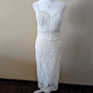 Premier Amour white dress, size 8